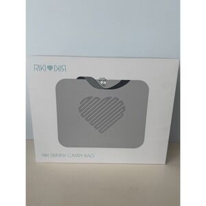 Riki Skinny Carry Bag Large Size NEW IN BOX Gray Foam Inserts Travel